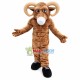 Power Muscle Ram Mascot Costume Power Muscle Ram Mascot Costume