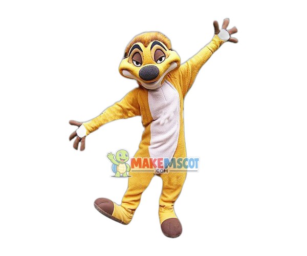 Ecstatic Sloth Mascot Costume Ecstatic Sloth Mascot Costume