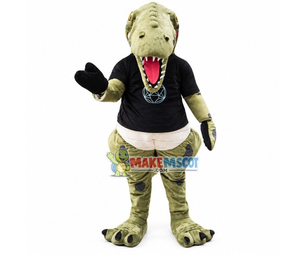 Fierce Power Dinosaur Mascot Costume