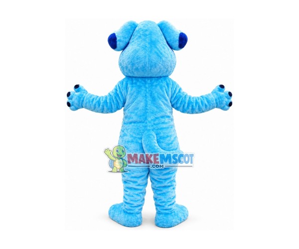 Customized Blue Dog Mascot Costume Customized Blue Dog Mascot Costume