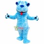 Customized Blue Dog Mascot Costume