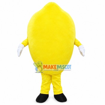 Lemon Soft Mascot Costume Lemon Soft Mascot Costume