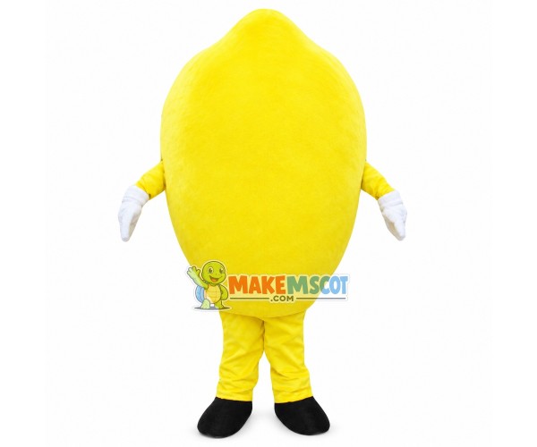Lemon Soft Mascot Costume Lemon Soft Mascot Costume