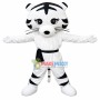Taekwondo White Tiger Mascot Costume