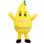 Cartoon Mango With Eyes Mascot Costume