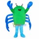 Standing Up Green Crab Mascot Costume Standing Up Green Crab Mascot Costume