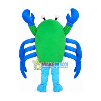 Standing Up Green Crab Mascot Costume Standing Up Green Crab Mascot Costume