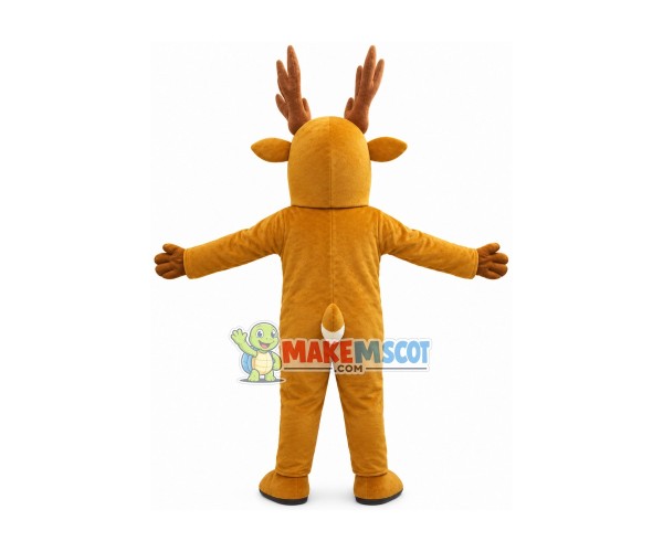 Lively Adult Reindeer Mascot Costume