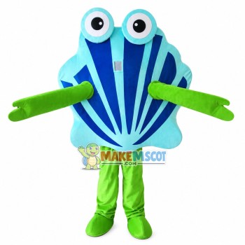 Sea Shell Mascot Costume With Hands