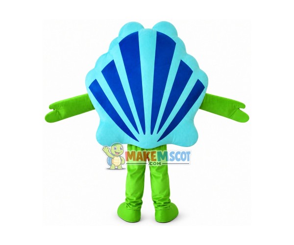 Sea Shell Mascot Costume With Hands