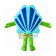Sea Shell Mascot Costume With Hands