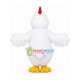 Plush White Hen Mascot Costume Plush White Hen Mascot Costume