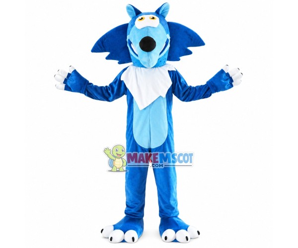 Wolf Around Napkin Mascot Costume