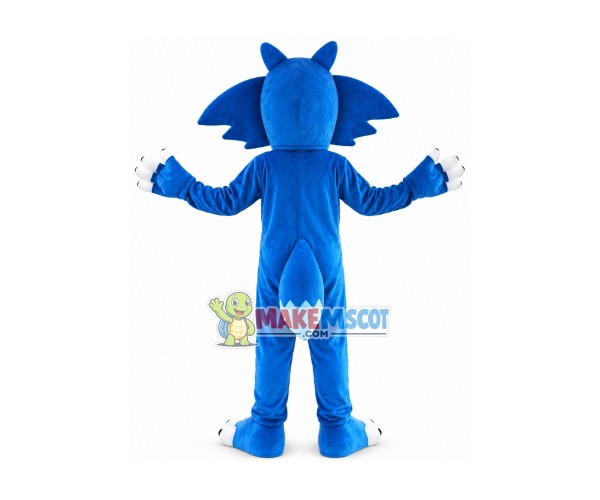 Wolf Around Napkin Mascot Costume Wolf Around Napkin Mascot Costume