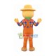 Hard Working Farmer Mascot Costume Hard Working Farmer Mascot Costume