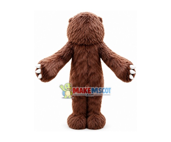 Green Eyes Furry Sloth Mascot Costume Green Eyes Furry Sloth Mascot Costume