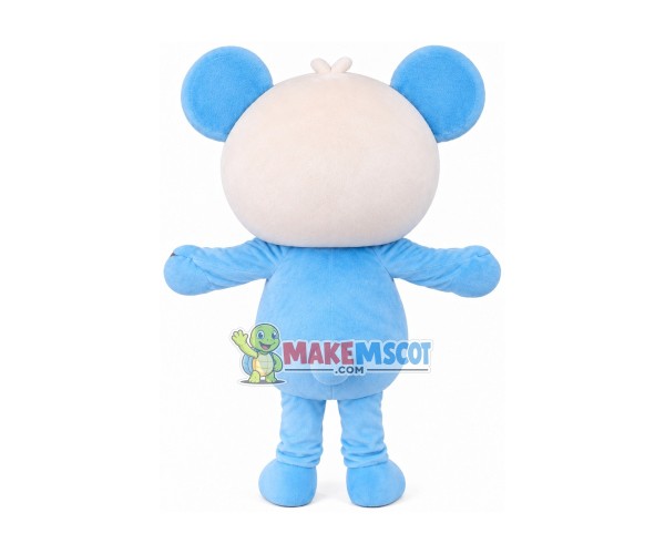 Star Eyes Cartoon Bear Mascot Costume Star Eyes Cartoon Bear Mascot Costume