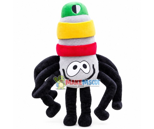 Gorgeous Crawling Spider Mascot Costume Gorgeous Crawling Spider Mascot Costume