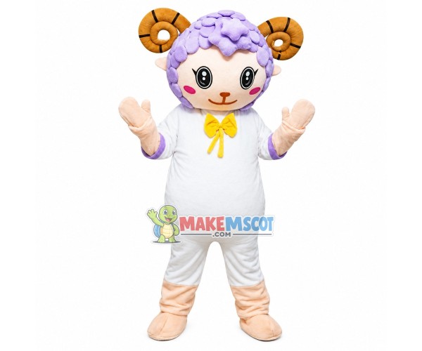 Moderate Sheep Mascot Costume