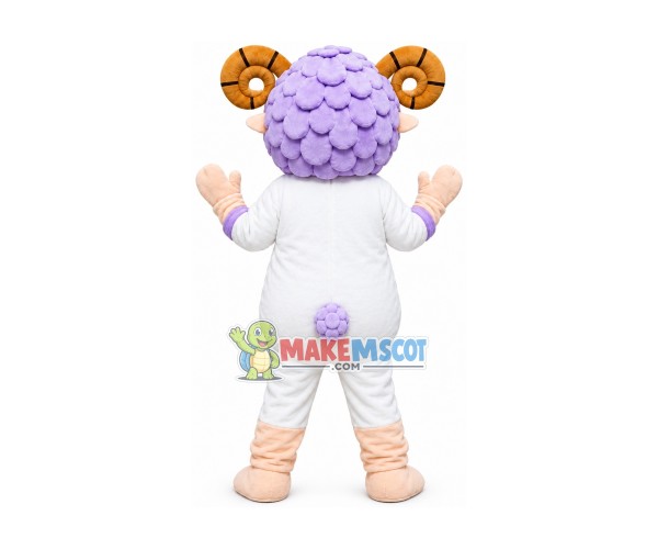 Moderate Sheep Mascot Costume