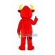 Mischievous Red Bull Mascot Costume