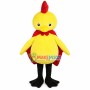 Little Chicken In Cloak Mascot Costume