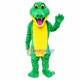 Green & Yellow Adult Crocodile Mascot Costume