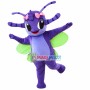 Dancing Purple Butterfly Mascot Costume