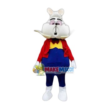 Wise Watch Rabbit Mascot Costume Wise Watch Rabbit Mascot Costume
