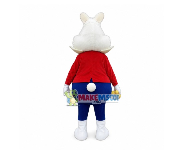 Wise Watch Rabbit Mascot Costume Wise Watch Rabbit Mascot Costume