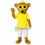 Sunglasses Bear Mascot Cartoon Costume