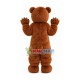 Affable Furry Brown Bear Mascot Costume Affable Furry Brown Bear Mascot Costume
