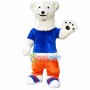 Sport Polar Bear Mascot Costume