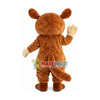 Full Belly Mole Mascot Costume Full Belly Mole Mascot Costume