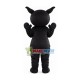 Black Doll Box Mascot Cartoon Costume Black Doll Box Mascot Cartoon Costume