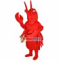 Lively Red Lobster Mascot Costume