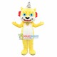 Blue Eyes Dragon With One Horn Mascot Costume Blue Eyes Dragon With One Horn Mascot Costume