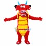 Chinese Red Dragon Mascot Costume