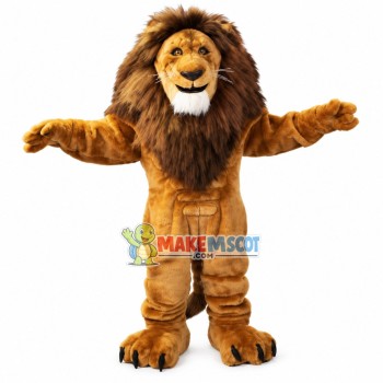 Fierce Power Leader Lion Mascot Costume Fierce Power Leader Lion Mascot Costume