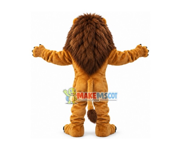 Fierce Power Leader Lion Mascot Costume Fierce Power Leader Lion Mascot Costume