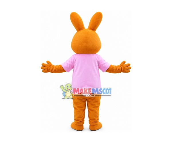 Attentive Kangaroo Nurse Mascot Costume Attentive Kangaroo Nurse Mascot Costume