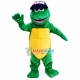 Sinewy Turtle With Cap Mascot Costume Sinewy Turtle With Cap Mascot Costume