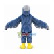 Gray & Dark Blue Flying Eagle Mascot Costume Gray & Dark Blue Flying Eagle Mascot Costume