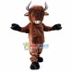 Silver Horns Yak Mascot Costume Silver Horns Yak Mascot Costume