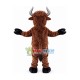 Silver Horns Yak Mascot Costume Silver Horns Yak Mascot Costume