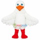 Soft Furry White Bird Mascot Costume Soft Furry White Bird Mascot Costume