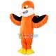 Deterrent Orange Eagle Mascot Costume Deterrent Orange Eagle Mascot Costume