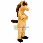 Standoffish Brown Horse Mascot Costume