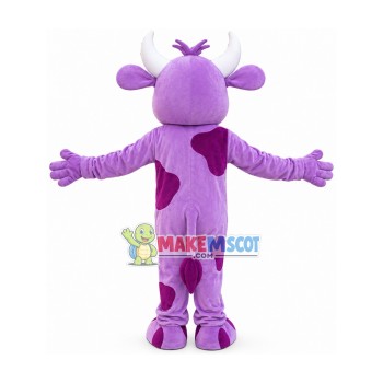 Special Version Purple Cow Mascot Costume Special Version Purple Cow Mascot Costume