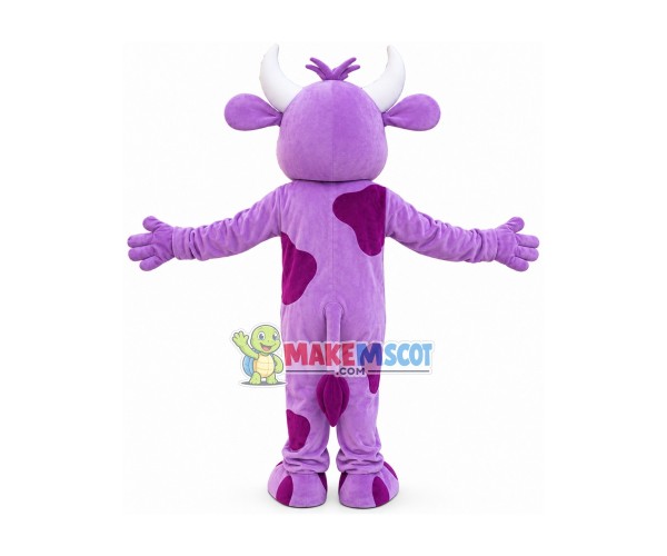 Special Version Purple Cow Mascot Costume Special Version Purple Cow Mascot Costume